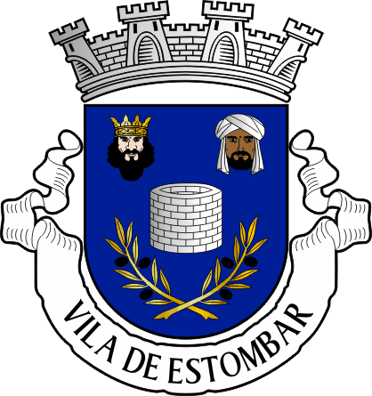 Brasão da antiga freguesia de Estombar - Estombar former civil parish, coat-of-arms