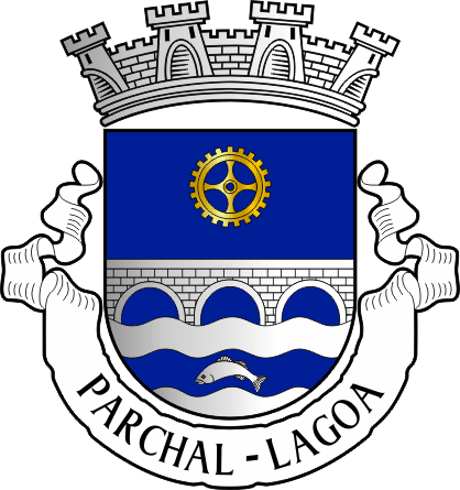 Brasão da antiga freguesia de Parchal - Parchal former civil parish, coat-of-arms