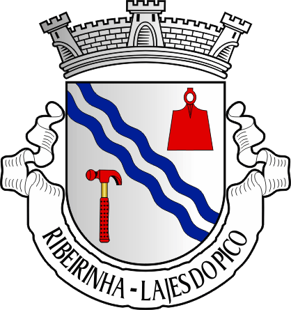 Brasão da freguesia de Ribeirinha - Ribeirinha civil parish, coat-of-arms