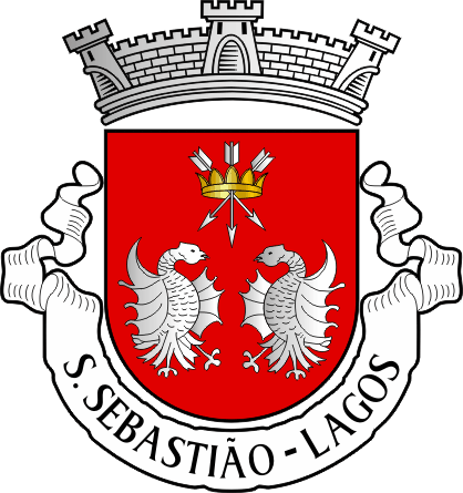 Brasão da antiga freguesia de Lagos (São Sebastião) - Lagos (São Sebastião) former civil parish, coat-of-arms