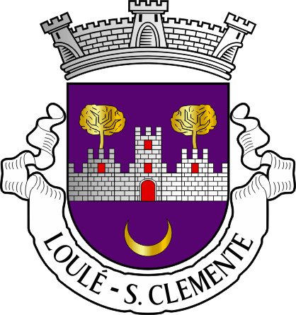 Brasão da freguesia de Loulé (São Clemente) - Loulé (São Clemente)  civil parish, coat-of-arms