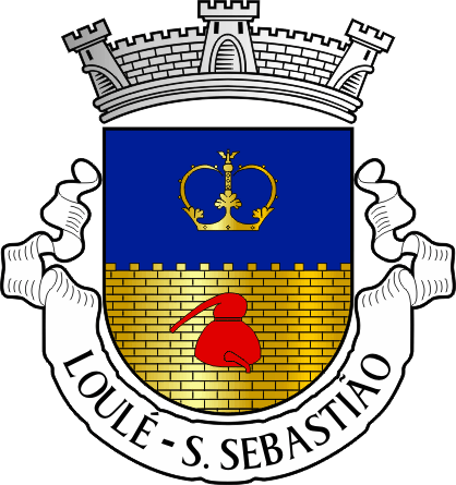 Brasão da freguesia de Loulé (São Sebastião) - Loulé (São Sebastião)  civil parish, coat-of-arms