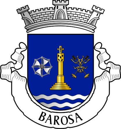 Brasão da antiga freguesia de Barosa - Barosa former civil parish, coat-of-arms