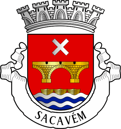 Brasão da antiga freguesia de Sacavém - Sacavém former civil parish, coat-of-arms Brasão da antiga freguesia de Sacavém - Sacavém former civil parish, coat-of-arms