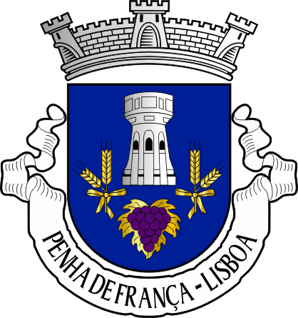 Brasão da antiga freguesia de Penha de França - Penha de França former civil parish, coat-of-arms Brasão da antiga freguesia de Penha de França - Penha de França former civil parish, coat-of-arms
