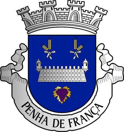 Brasão da Freguesia da Penha de França - Penha de França civil parish, coat-of-arms Brasão da Freguesia da Penha de França - Penha de França civil parish, coat-of-arms