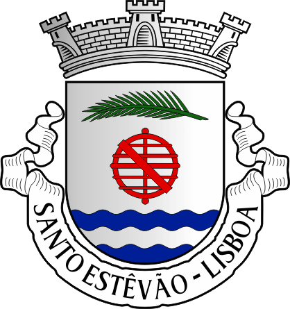 Brasão da antiga freguesia de Santo Estêvão - Santo Estêvão former civil parish, coat-of-arms Brasão da antiga freguesia de Santo Estêvão - Santo Estêvão former civil parish, coat-of-arms