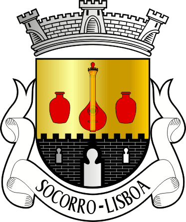 Brasão da antiga freguesia do Socorro - Socorro former civil parish, coat-of-arms Brasão da antiga freguesia do Socorro - Socorro former civil parish, coat-of-arms