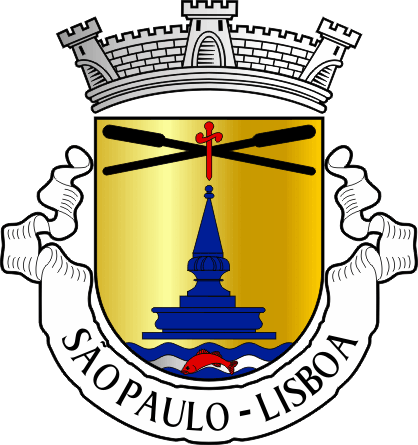 Brasão da antiga freguesia de São Paulo - São Paulo former civil parish, coat-of-arms Brasão da antiga freguesia de São Paulo - São Paulo former civil parish, coat-of-arms