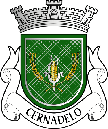 Brasão da antiga freguesia de Cernadelo - Cernadelo former civil parish, coat-of-arms Brasão da antiga freguesia de Cernadelo - Cernadelo former civil parish, coat-of-arms