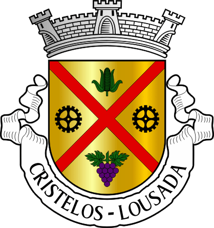 Brasão da antiga freguesia de Cristelos - Cristelos former civil parish, coat-of-arms