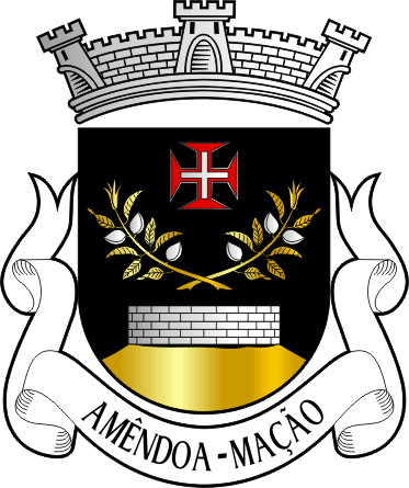 Brasão da freguesia de Amêndoa - Amêndoa civil parish, coat-of-arms