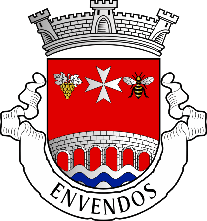 Brasão da freguesia de Envendos - Envendos civil parish, coat-of-arms