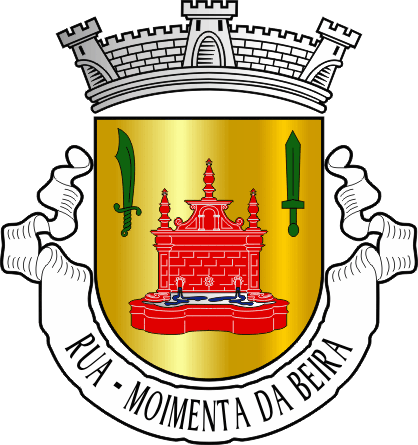 Brasão da freguesia de Rua - Rua civil parish, coat-of-arms