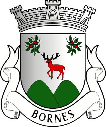 Brasão da antiga freguesia de Bornes - Bornes former civil parish, coat-of-arms