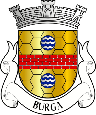 Brasão da antiga freguesia de Burga - Burga former civil parish, coat-of-arms