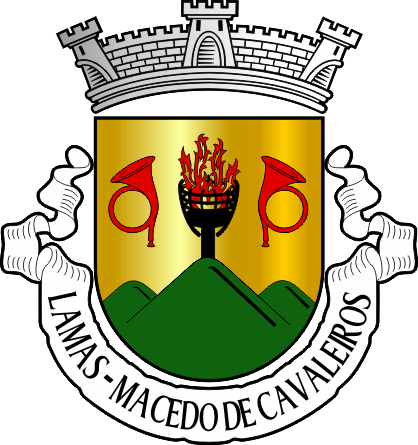 Brasão da freguesia de Lamas - Lamas civil parish, coat-of-arms