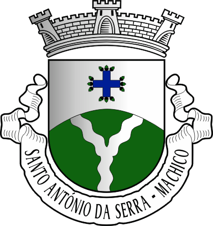 Brasão da freguesia de Santo António da Serra - Santo António da Serra civil parish, coat-of-arms