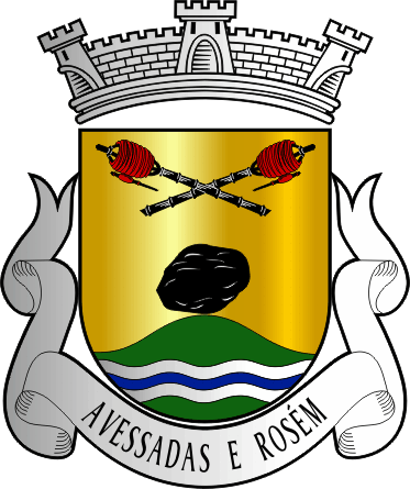 Brasão da Freguesia de Avessadas e Rosém - Avessadas and Rosém civil parish, coat-of-arms