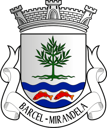 Brasão da antiga freguesia de Barcel - Barcel former civil parish, coat-of-arms