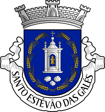 Brasão da antiga freguesia de Santo Estêvão das Galés - Santo Estêvão das Galés former civil parish, coat-of-arms