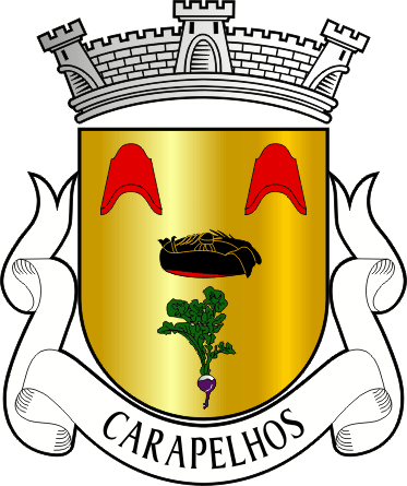 Brasão da freguesia de Carapelhos - Carapelhos civil parish, coat-of-arms