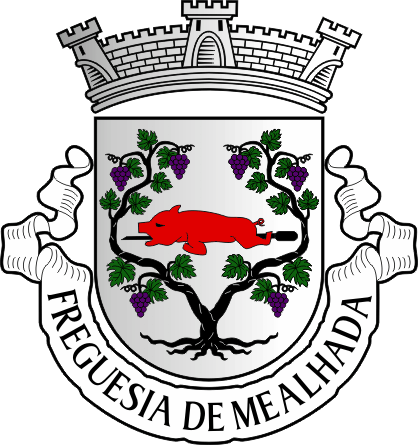 Brasão da antiga freguesia da Mealhada - Mealhada former civil parish, coat-of-arms
