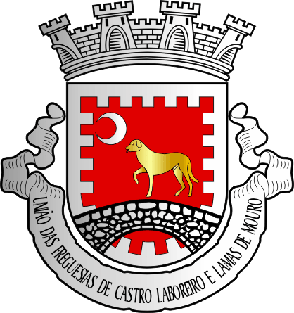 Brasão da União das freguesias de Castro Laboreiro e Lamas de Mouro - Castro Laboreiro and Lamas de Mouro civil parishes union coat-of-arms