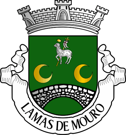 Brasão da antiga freguesia de Lamas de Mouro - Lamas de Mouro former civil parish, coat-of-arms