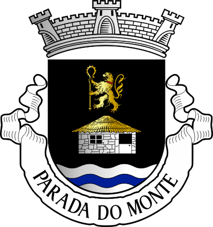 Brasão da antiga freguesia de Parada do Monte - Parada do Monte former civil parish, coat-of-arms