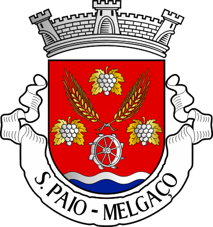 Brasão da freguesia de São Paio - São Paio civil parish, coat-of-arms