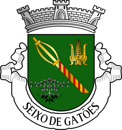 Brasão da freguesia de Seixo de Gatões - Seixo de Gatões civil parish, coat-of-arms Brasão da freguesia de Seixo de Gatões - Seixo de Gatões civil parish, coat-of-arms