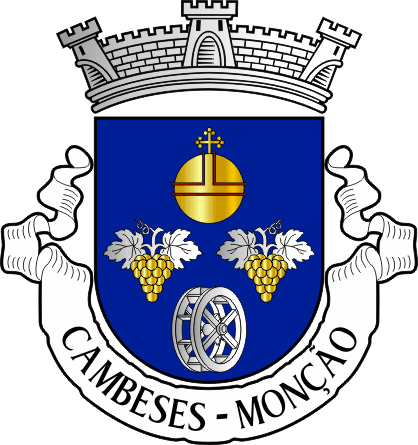 Brasão da freguesia de Cambeses - Cambeses civil parish, coat-of-arms