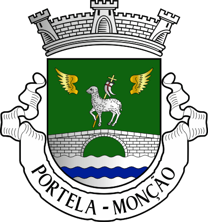 Brasão da freguesia de Portela - Portela civil parish, coat-of-arms Brasão da freguesia de Portela - Portela civil parish, coat-of-arms
