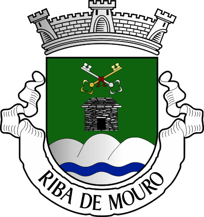 Brasão da freguesia de Riba de Mouro - Riba de Mouro civil parish, coat-of-arms