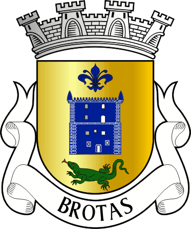 Brasão da freguesia de Brotas - Brotas civil parish, coat-of-arms