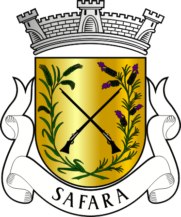 Brasão da antiga freguesia de Safara - Safara former civil parish, coat-of-arms