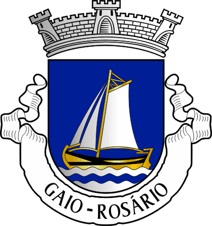 Brasão da antiga freguesia de Gaio-Rosário - Gaio-Rosário former civil parish, coat-of-arms