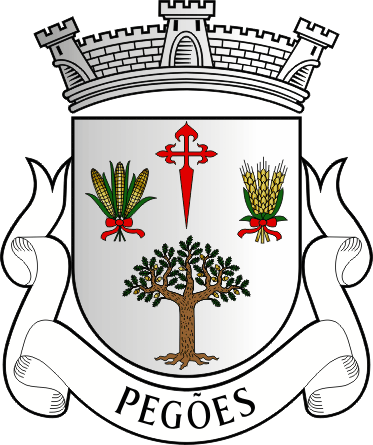 Brasão da antiga freguesia de Pegões - Pegões former civil parish, coat-of-arms