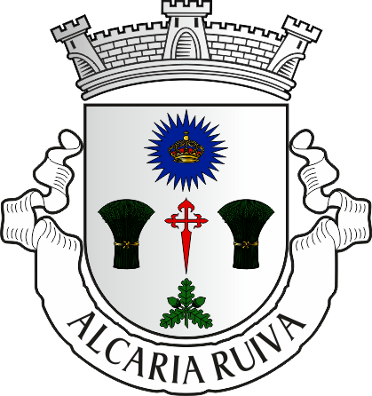 Brasão da freguesia de Alcaria Ruiva - Alcaria Ruiva civil parish, coat-of-arms