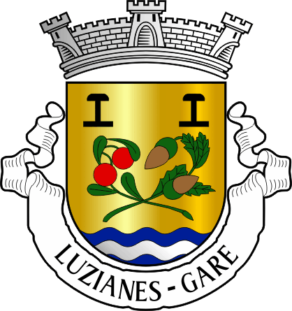 Brasão da freguesia de Luzianes-Gare - Luzianes-Gare civil parish, coat-of-arms