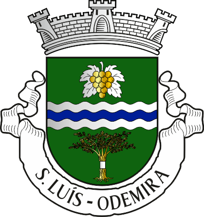 Brasão da freguesia de São Luís - São Luís civil parish, coat-of-arms
