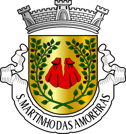 Brasão da freguesia de São Martinho das Amoreiras - São Martinho das Amoreiras civil parish, coat-of-arms