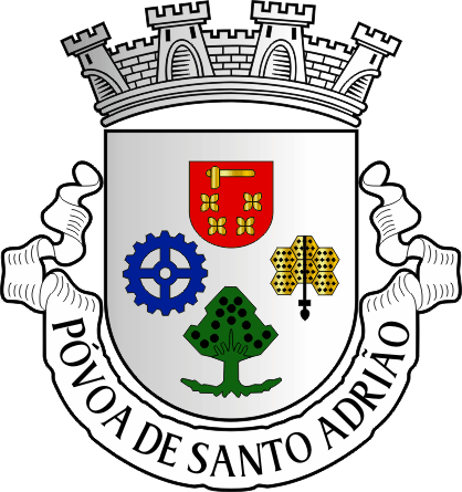 Brasão da antiga freguesia de Póvoa de Santo Adrião - Póvoa de Santo Adrião former civil parish, coat-of-arms