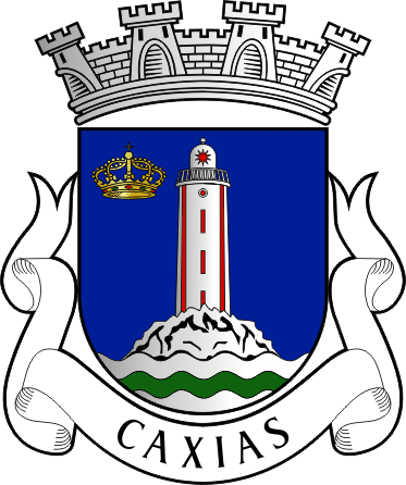 Brasão da antiga freguesia de Caxias - Caxias former civil parish, coat-of-arms