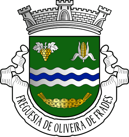 Brasão da antiga freguesia de Oliveira de Frades - Oliveira de Frades former civil parish, coat-of-arms