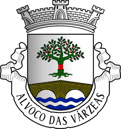 Brasão da freguesia de Alvoco das Várzeas - Alvoco das Várzeas civil parish, coat-of-arms