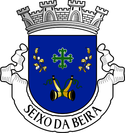 Brasão da freguesia de Seixo da Beira - Seixo da Beira civil parish, coat-of-arms