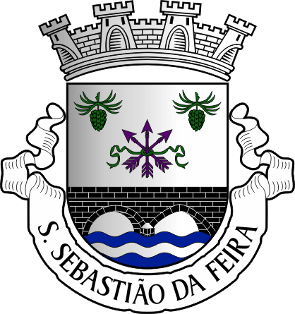 Brasão da antiga freguesia de São Sebastião da Feira - São Sebastião da Feira former civil parish, coat-of-arms