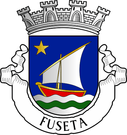 Brasão da antiga freguesia da Fuseta - Fuseta former civil parish, coat-of-arms